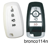 Ford Bronco Closed Face Protective Key Fob Cover