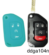 JEEP Closed Face Protective Key Fob Cover