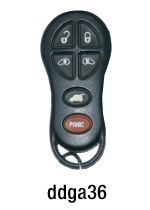 Dodge, Chrysler, Jeep Protective Key Fob Cover