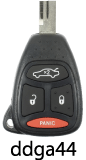 Dodge, Chrysler, Jeep Protective Key Fob Cover