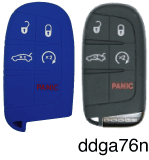 Dodge, Chrysler, JEEP Closed Face Protective Key Fob Cover