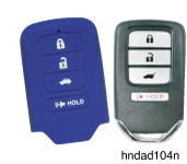 Honda Closed Face Protective Key Fob Cover