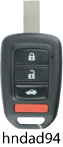 Honda Protective Key Fob Cover