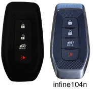 Infiniti Closed Face Protective Key Fob Cover
