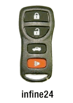 Infiniti Protective Key Fob Cover