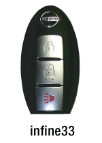 Infiniti Protective Key Fob Cover