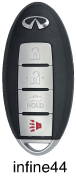 Infiniti Protective Key Fob Cover