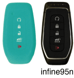 Infiniti Closed Face Protective Key Fob Cover