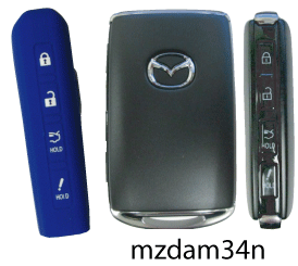 Mazda Closed Face Protective Key Fob Cover