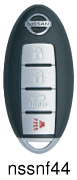 Nissan Intelligent Protective Key Fob Cover