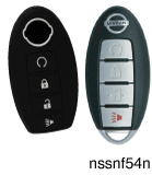 Nissan Closed Face Protective Key Fob Cover