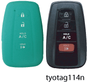 Toyota Closed Face Protective Key Fob Cover