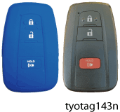 Toyota Closed Face Protective Key Fob Cover