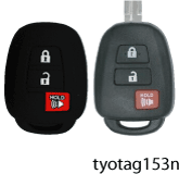 Toyota Closed Face Protective Key Fob Cover