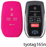 Toyota Closed Face Protective Key Fob Cover