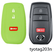 Toyota Closed Face Protective Key Fob Cover