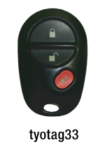 Toyota Protective Key Fob Cover