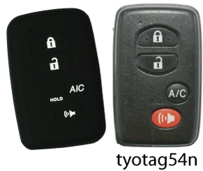 Toyota Closed Face Protective Key Fob Cover