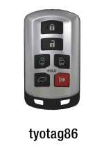 Toyota Protective Key Fob Cover