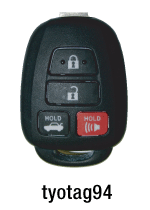 Toyota Protective Key Fob Cover