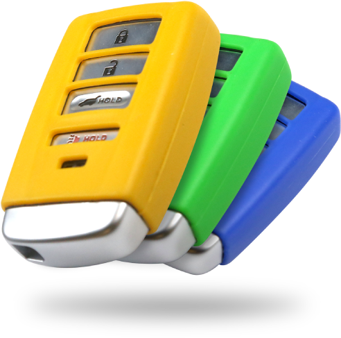 Jackets Key Fob Color Options